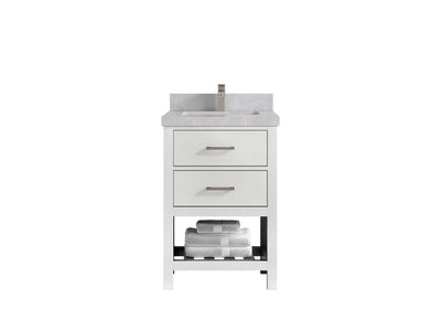Parker 24 in. W x 22 in. D Single Sink Bathroom Vanity - Willow Bath and Vanity