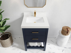 Parker 24 in. W x 22 in. D Single Sink Bathroom Vanity - photo 31