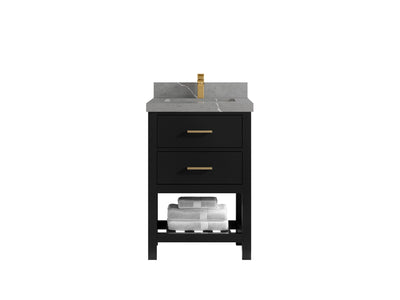 Parker 24 in. W x 22 in. D Single Sink Bathroom Vanity - Willow Bath and Vanity