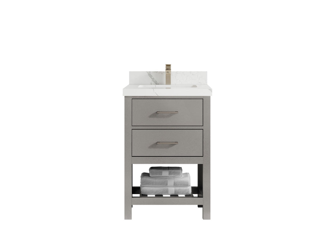 Parker 24 in. W x 22 in. D Single Sink Bathroom Vanity - Willow Bath and Vanity