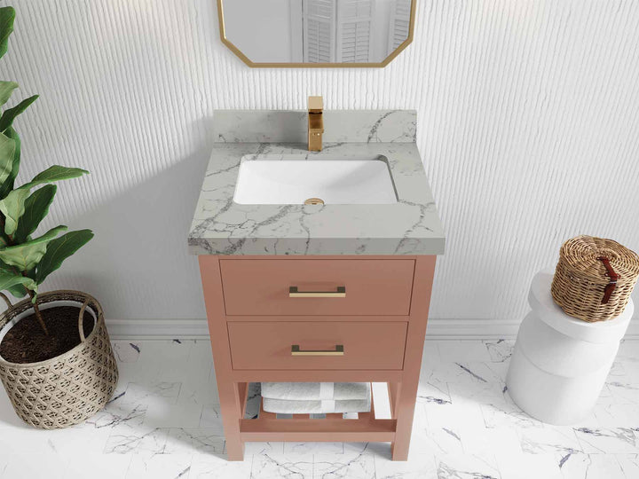 Parker 24 in. W x 22 in. D Single Sink Bathroom Vanity - photo 39