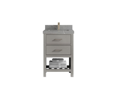 Parker 24 in. W x 22 in. D Single Sink Bathroom Vanity - Willow Bath and Vanity