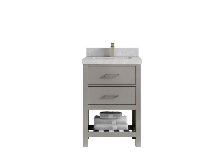 Parker 24 in. W x 22 in. D Single Sink Bathroom Vanity - photo 26