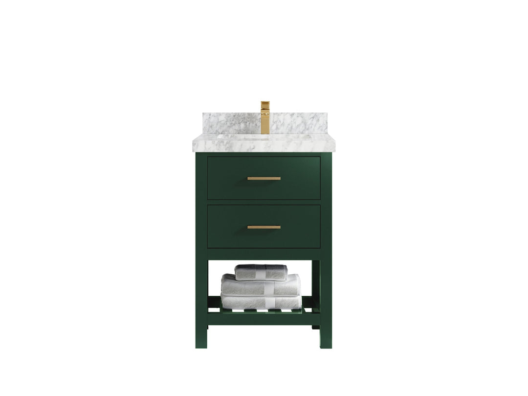 Parker 24 in. W x 22 in. D Single Sink Bathroom Vanity - Willow Bath and Vanity