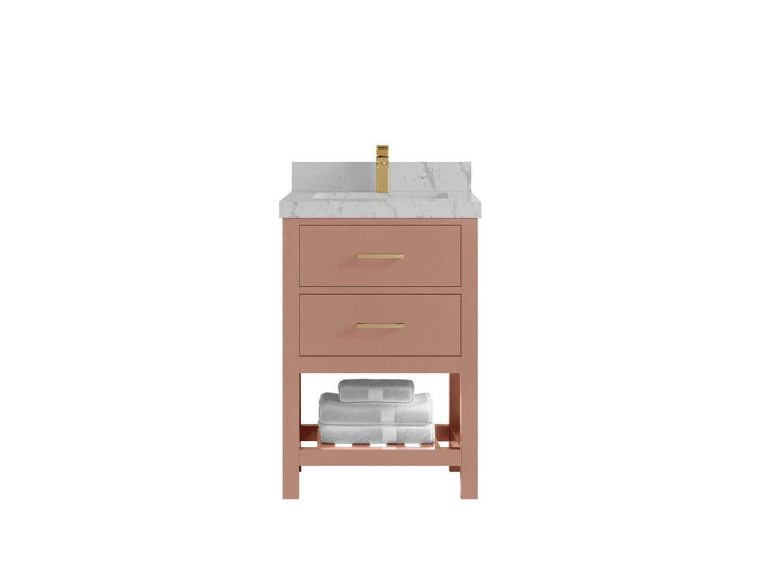 Parker 24 in. W x 22 in. D Single Sink Bathroom Vanity - Willow Bath and Vanity