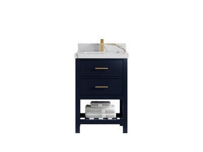 Parker 24 in. W x 22 in. D Single Sink Bathroom Vanity - Willow Bath and Vanity