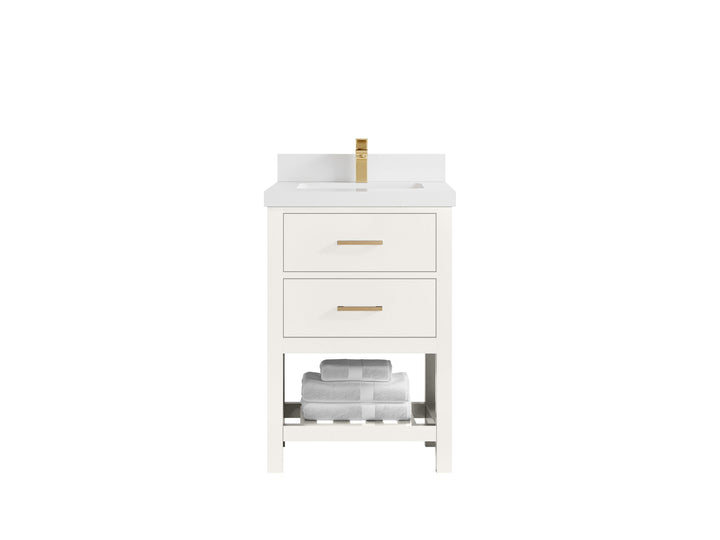 Parker 24 in. W x 22 in. D Single Sink Bathroom Vanity - photo 34