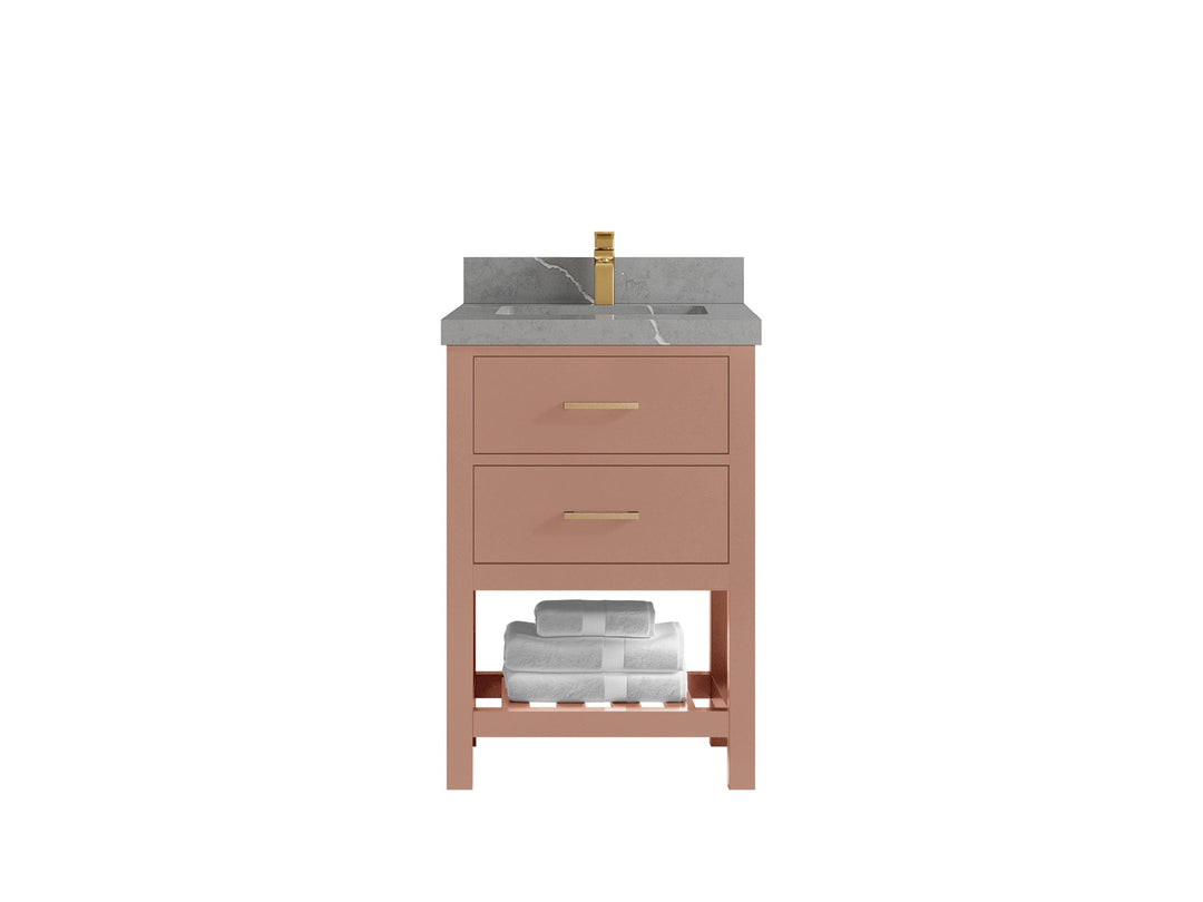 Parker 24 in. W x 22 in. D Single Sink Bathroom Vanity - Willow Bath and Vanity