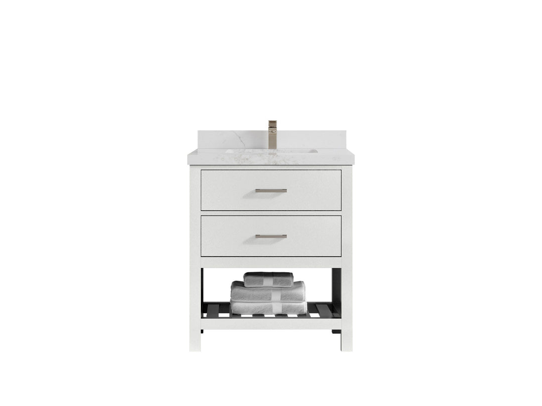 Parker 30 in. W x 22 in. D Single Sink Bathroom Vanity - Willow Bath and Vanity
