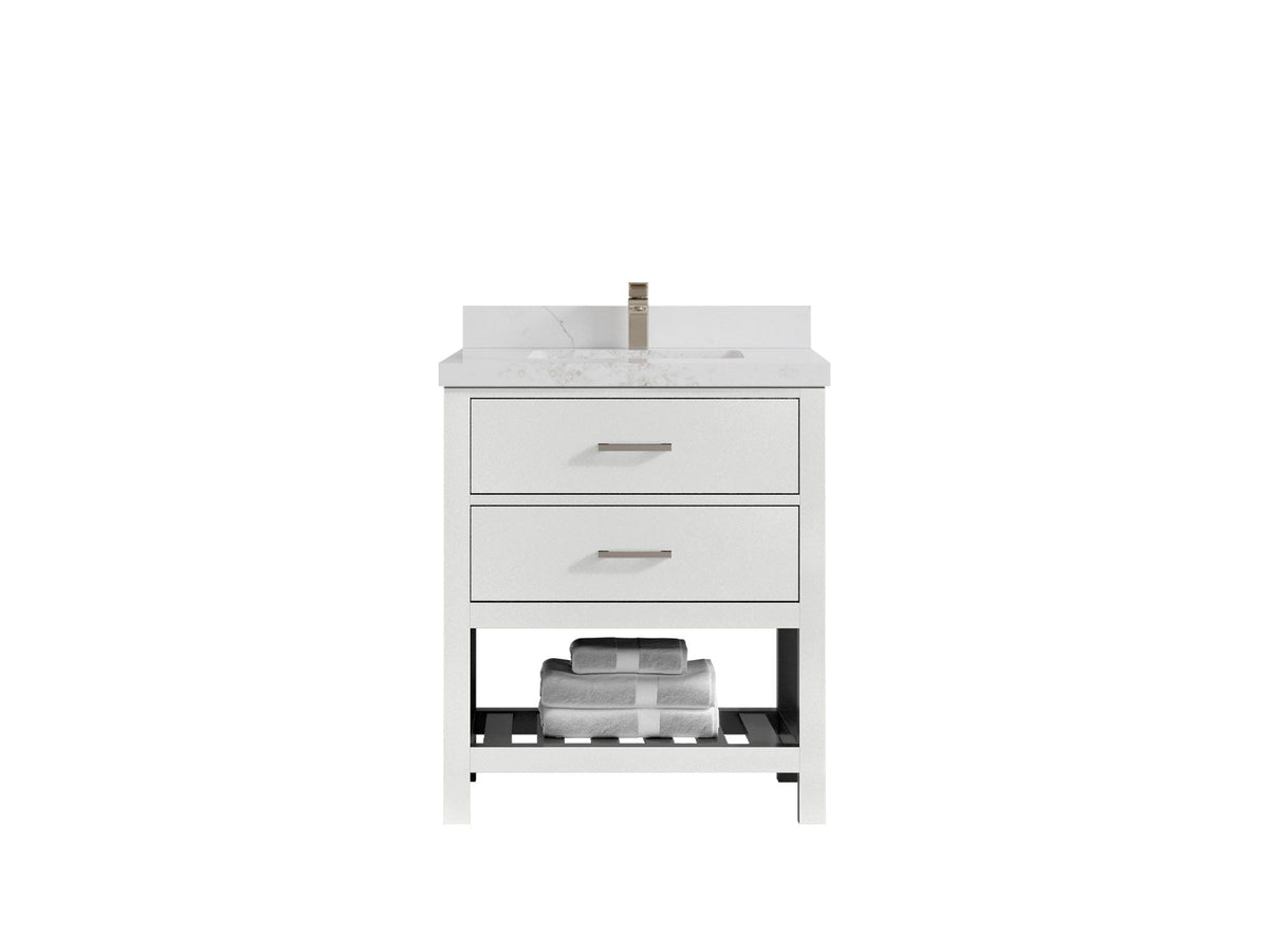 Parker 30 in. W x 22 in. D Single Sink Bathroom Vanity - Willow Bath and Vanity