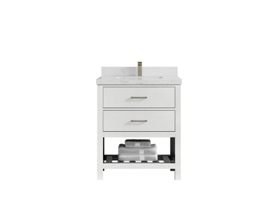 Parker 30 in. W x 22 in. D Single Sink Bathroom Vanity - Willow Bath and Vanity