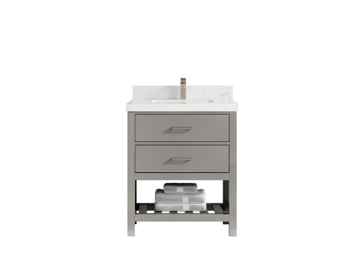 Parker 30 in. W x 22 in. D Single Sink Bathroom Vanity - Willow Bath and Vanity