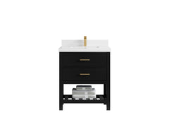 Parker 30 in. W x 22 in. D Single Sink Bathroom Vanity - photo 38