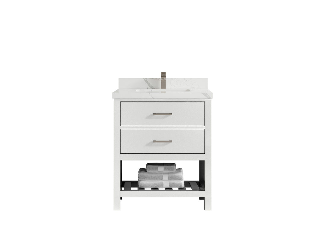 Parker 30 in. W x 22 in. D Single Sink Bathroom Vanity - Willow Bath and Vanity