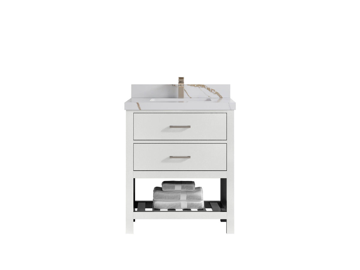 Parker 30 in. W x 22 in. D Single Sink Bathroom Vanity - Willow Bath and Vanity
