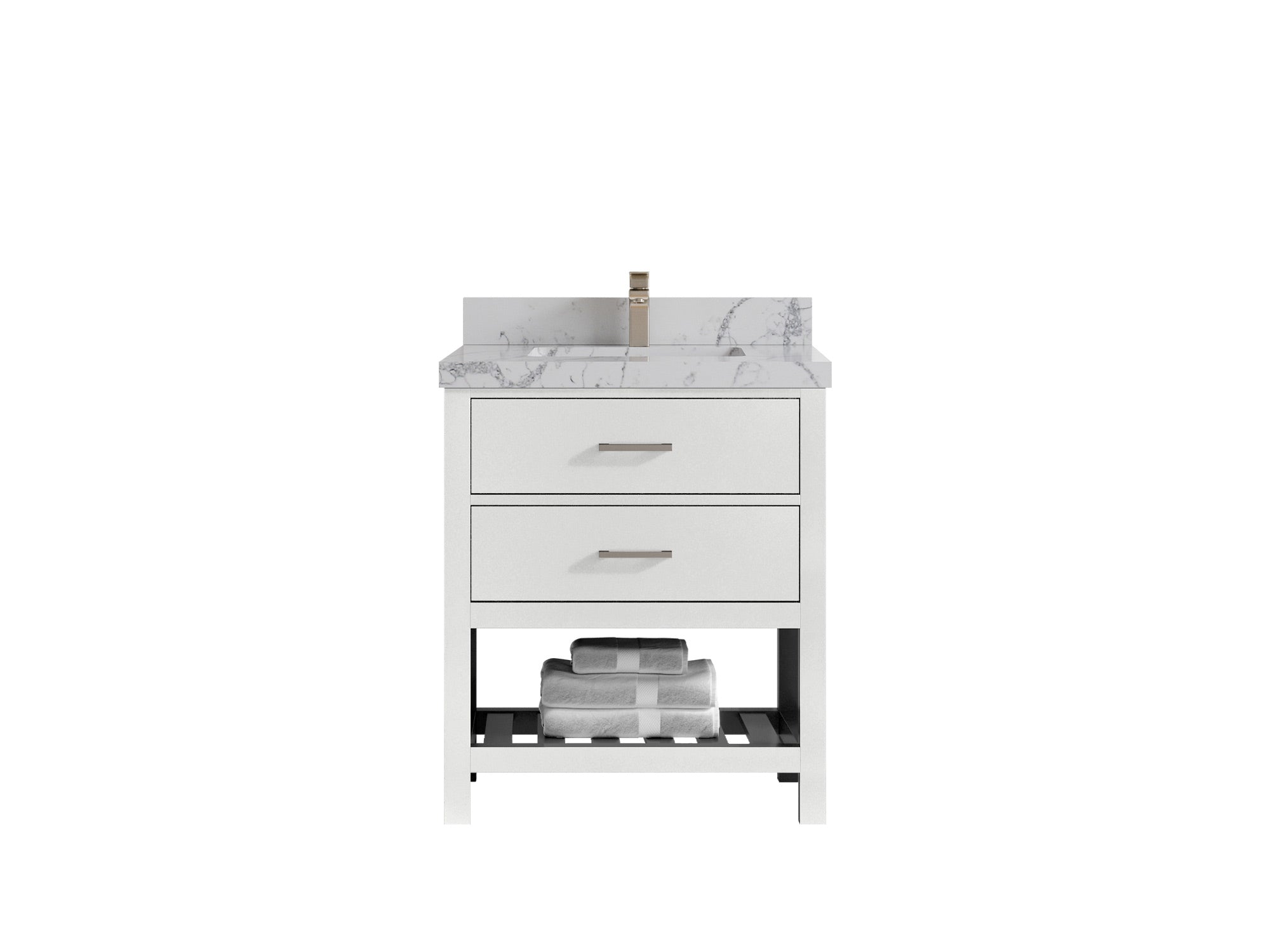Parker 30 in. W x 22 in. D Single Sink Bathroom Vanity - Willow Bath and Vanity