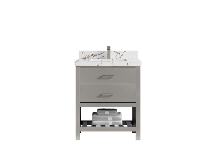 Parker 30 in. W x 22 in. D Single Sink Bathroom Vanity - photo 8