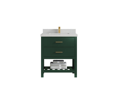 Parker 30 in. W x 22 in. D Single Sink Bathroom Vanity - Willow Bath and Vanity