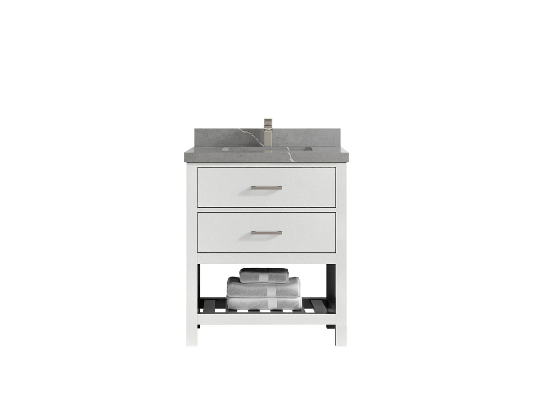 Parker 30 in. W x 22 in. D Single Sink Bathroom Vanity - Willow Bath and Vanity