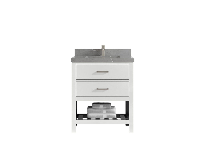 Parker 30 in. W x 22 in. D Single Sink Bathroom Vanity - photo 29