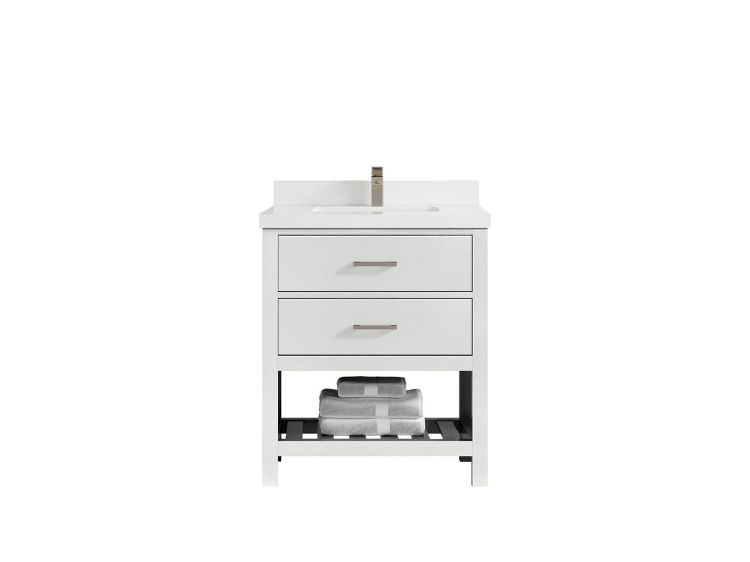 Parker 30 in. W x 22 in. D Single Sink Bathroom Vanity - Willow Bath and Vanity