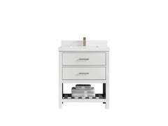 Parker 30 in. W x 22 in. D Single Sink Bathroom Vanity - photo 37
