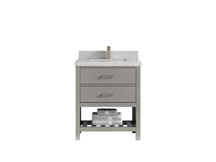Parker 30 in. W x 22 in. D Single Sink Bathroom Vanity - photo 32