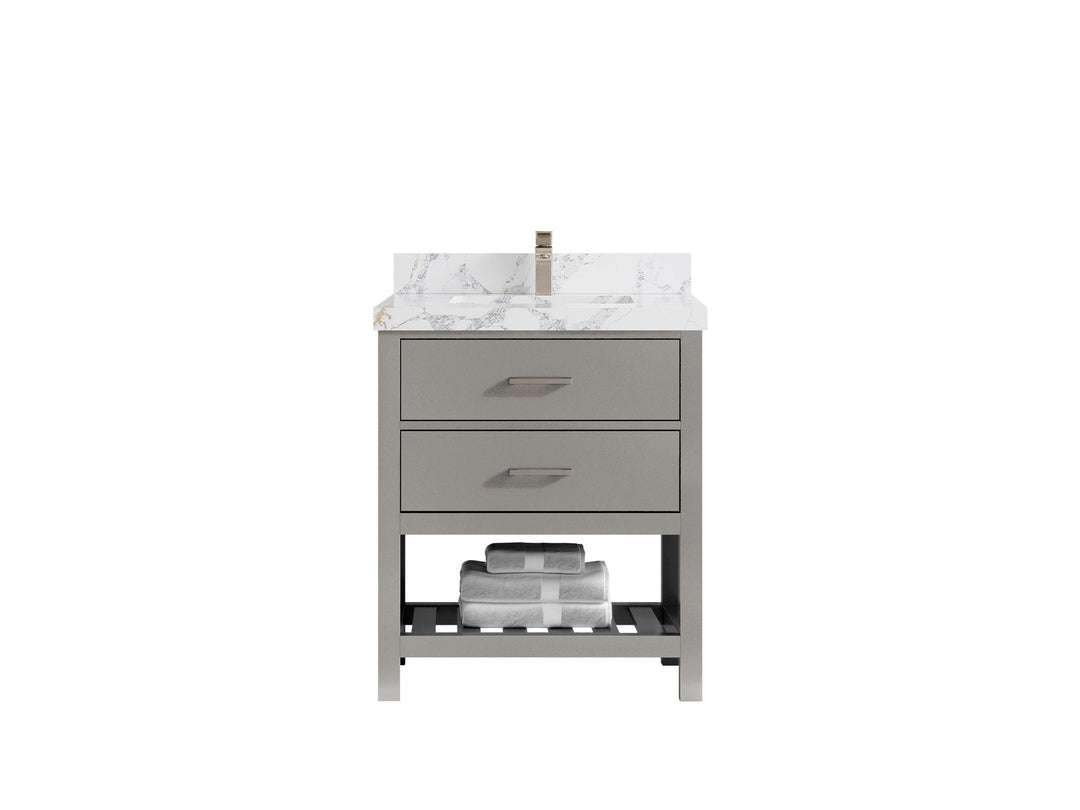 Parker 30 in. W x 22 in. D Single Sink Bathroom Vanity - Willow Bath and Vanity
