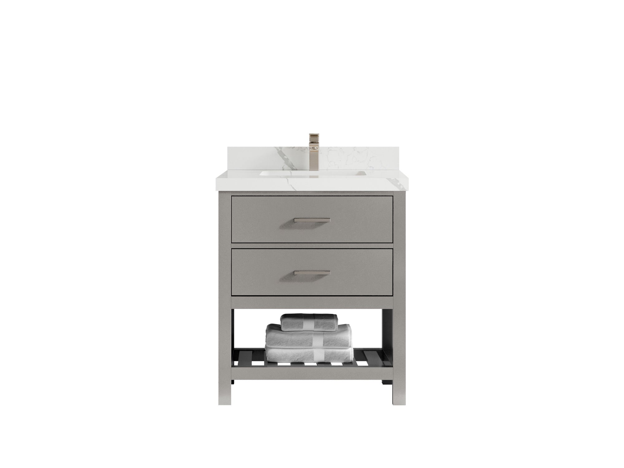 Parker 30 in. W x 22 in. D Single Sink Bathroom Vanity - Willow Bath and Vanity
