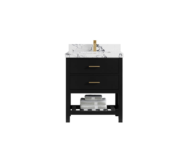 Parker 30 in. W x 22 in. D Single Sink Bathroom Vanity - photo 34
