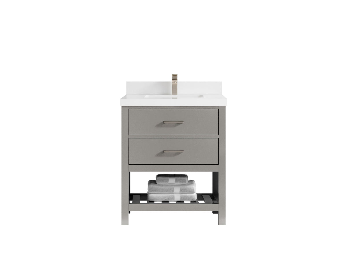 Parker 30 in. W x 22 in. D Single Sink Bathroom Vanity - Willow Bath and Vanity