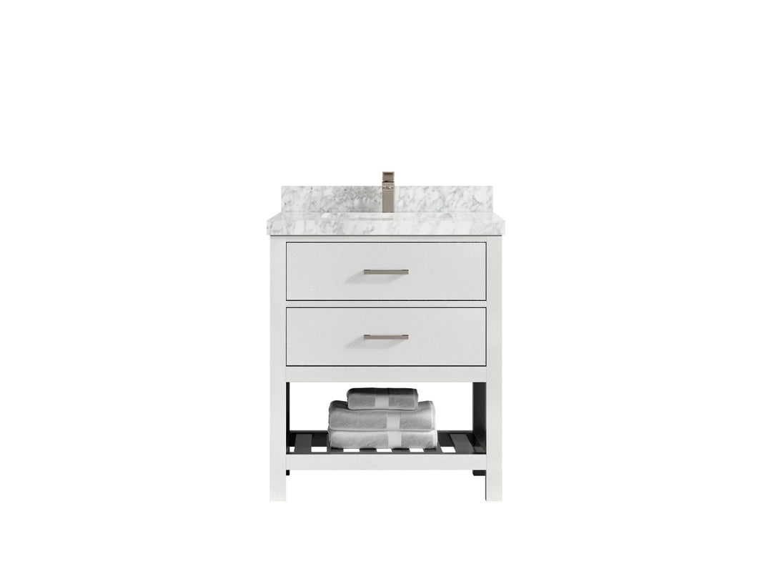 Parker 30 in. W x 22 in. D Single Sink Bathroom Vanity - Willow Bath and Vanity