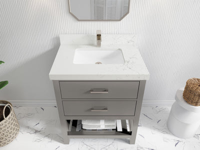 Parker 30 in. W x 22 in. D Single Sink Bathroom Vanity - Willow Bath and Vanity
