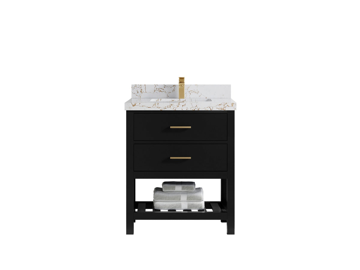 Parker 30 in. W x 22 in. D Single Sink Bathroom Vanity - Willow Bath and Vanity
