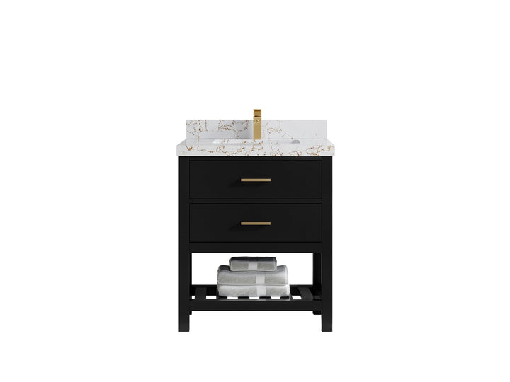 Parker 30 in. W x 22 in. D Single Sink Bathroom Vanity - photo 32