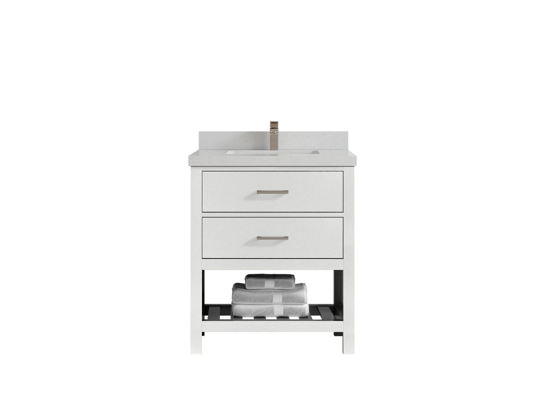 Parker 30 in. W x 22 in. D Single Sink Bathroom Vanity - Willow Bath and Vanity