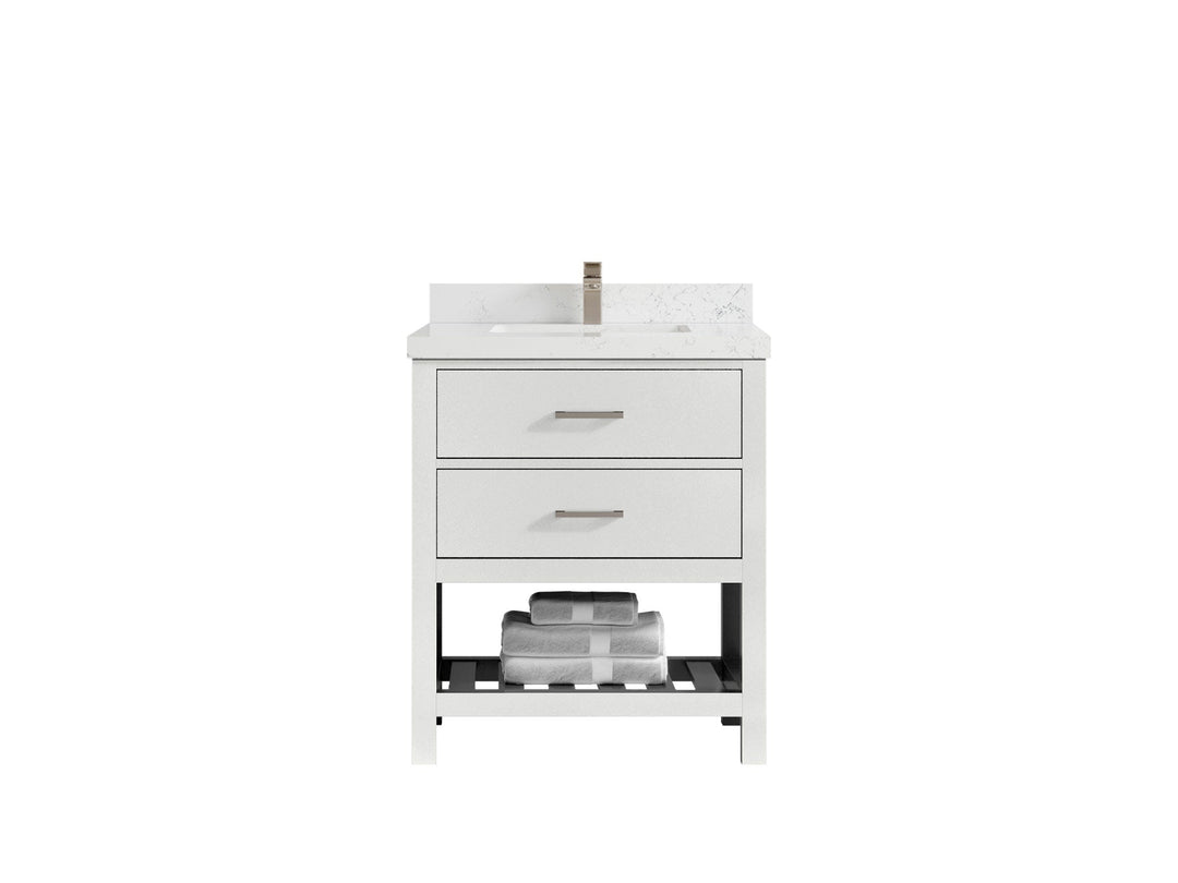 Parker 30 in. W x 22 in. D Single Sink Bathroom Vanity - Willow Bath and Vanity