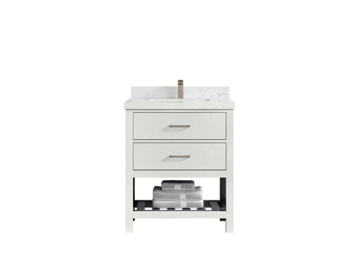 Parker 30 in. W x 22 in. D Single Sink Bathroom Vanity - Willow Bath and Vanity