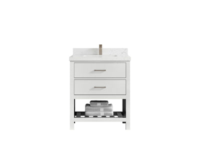 Parker 30 in. W x 22 in. D Single Sink Bathroom Vanity - Willow Bath and Vanity