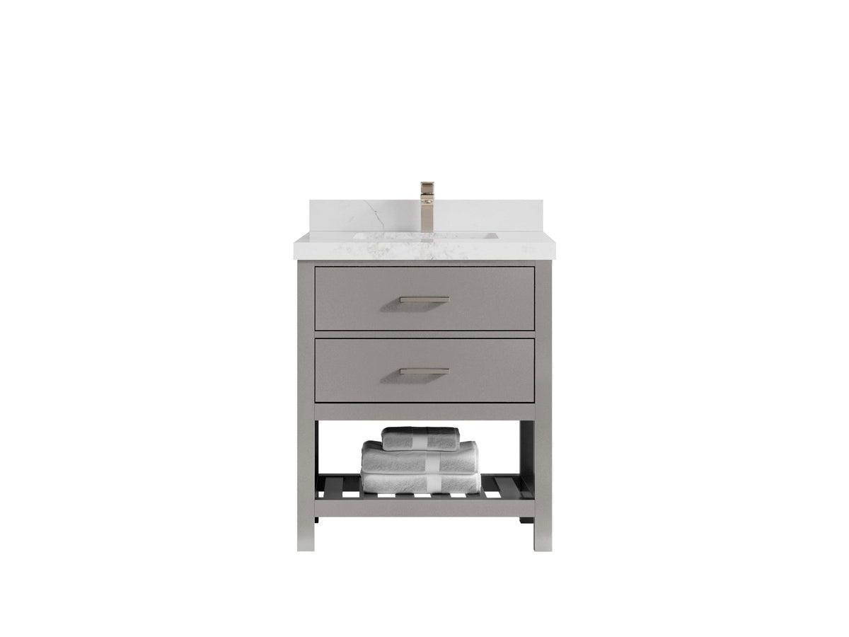 Parker 30 in. W x 22 in. D Single Sink Bathroom Vanity - Willow Bath and Vanity