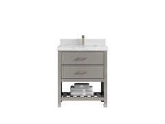 Parker 30 in. W x 22 in. D Single Sink Bathroom Vanity - photo 24