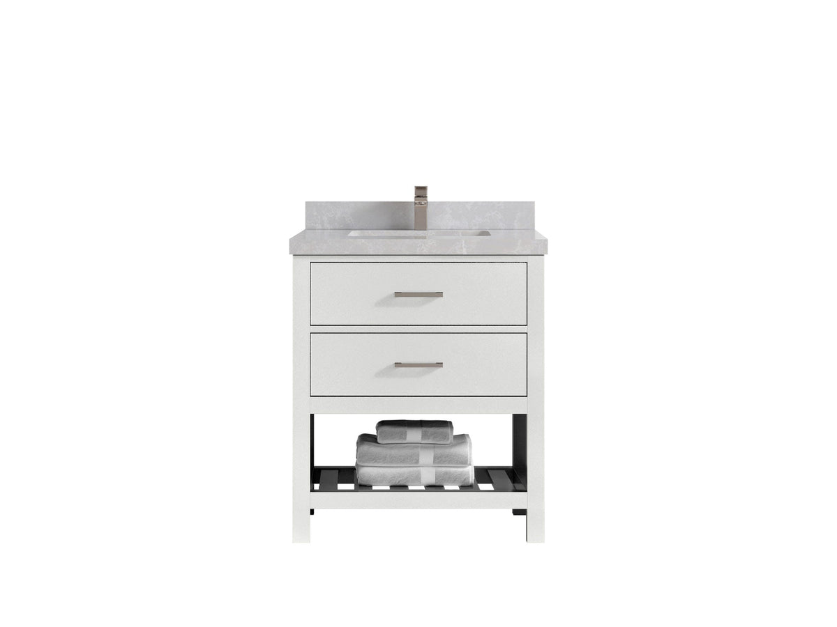 Parker 30 in. W x 22 in. D Single Sink Bathroom Vanity - Willow Bath and Vanity