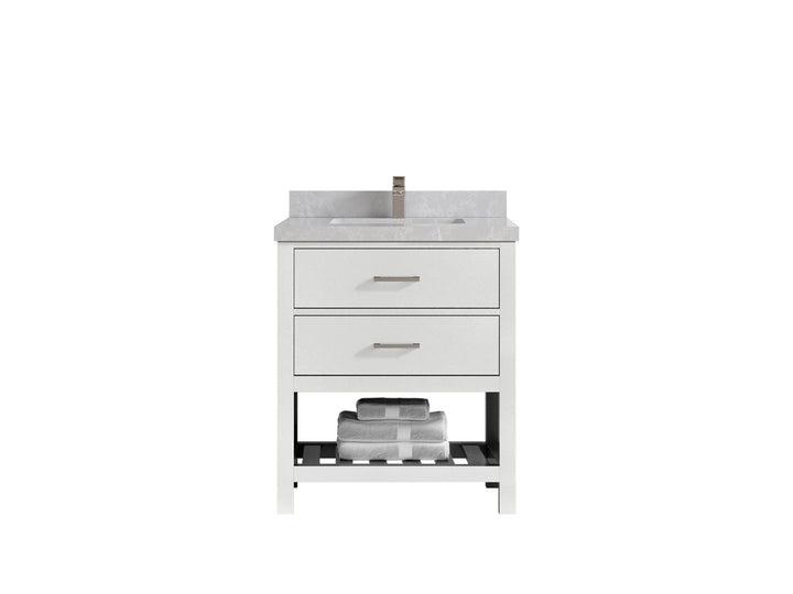 Parker 30 in. W x 22 in. D Single Sink Bathroom Vanity - photo 27