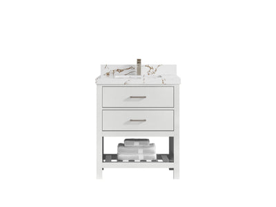 Parker 30 in. W x 22 in. D Single Sink Bathroom Vanity - Willow Bath and Vanity