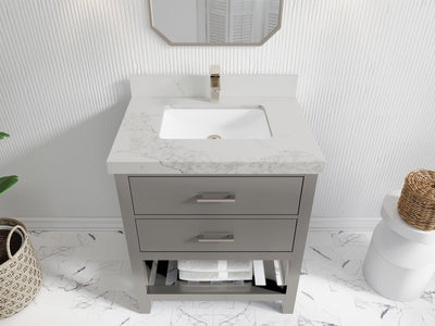 Parker 30 in. W x 22 in. D Single Sink Bathroom Vanity - Willow Bath and Vanity