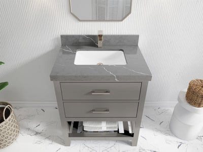 Parker 30 in. W x 22 in. D Single Sink Bathroom Vanity - Willow Bath and Vanity