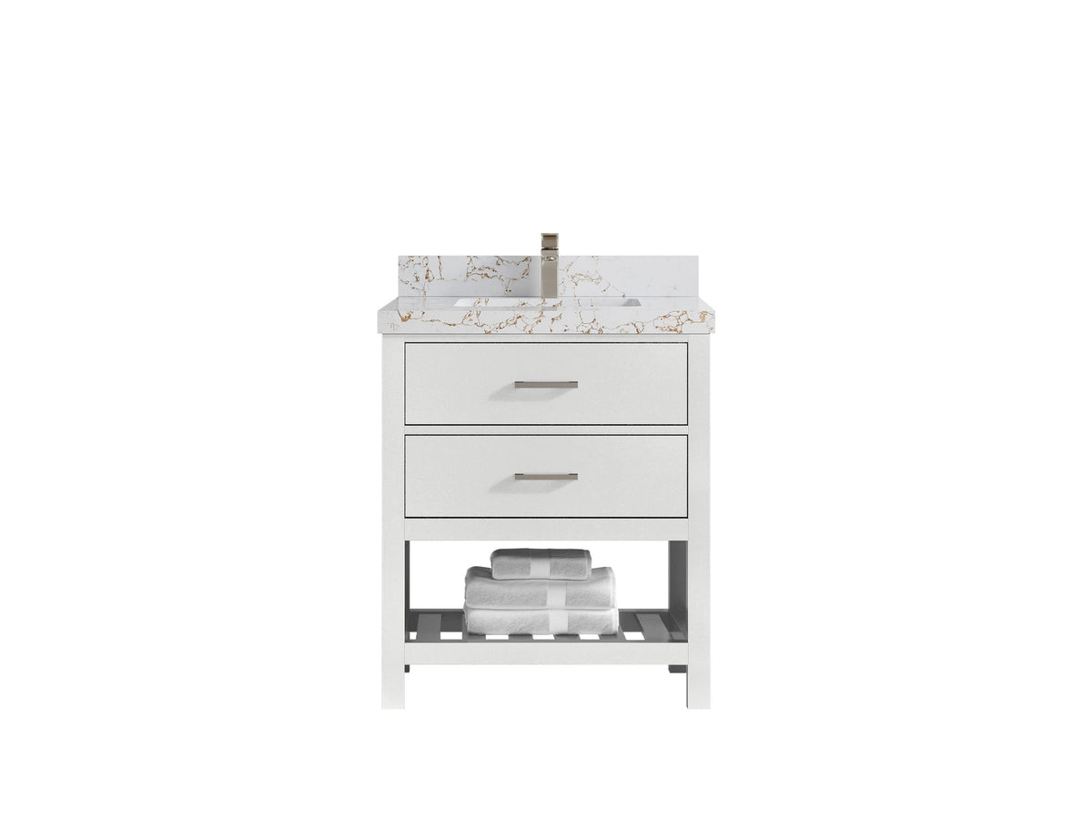Parker 30 in. W x 22 in. D Single Sink Bathroom Vanity - Willow Bath and Vanity