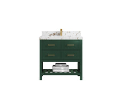 Parker 36 in. W x 22 in. D Single Sink Bathroom Vanity - photo 28