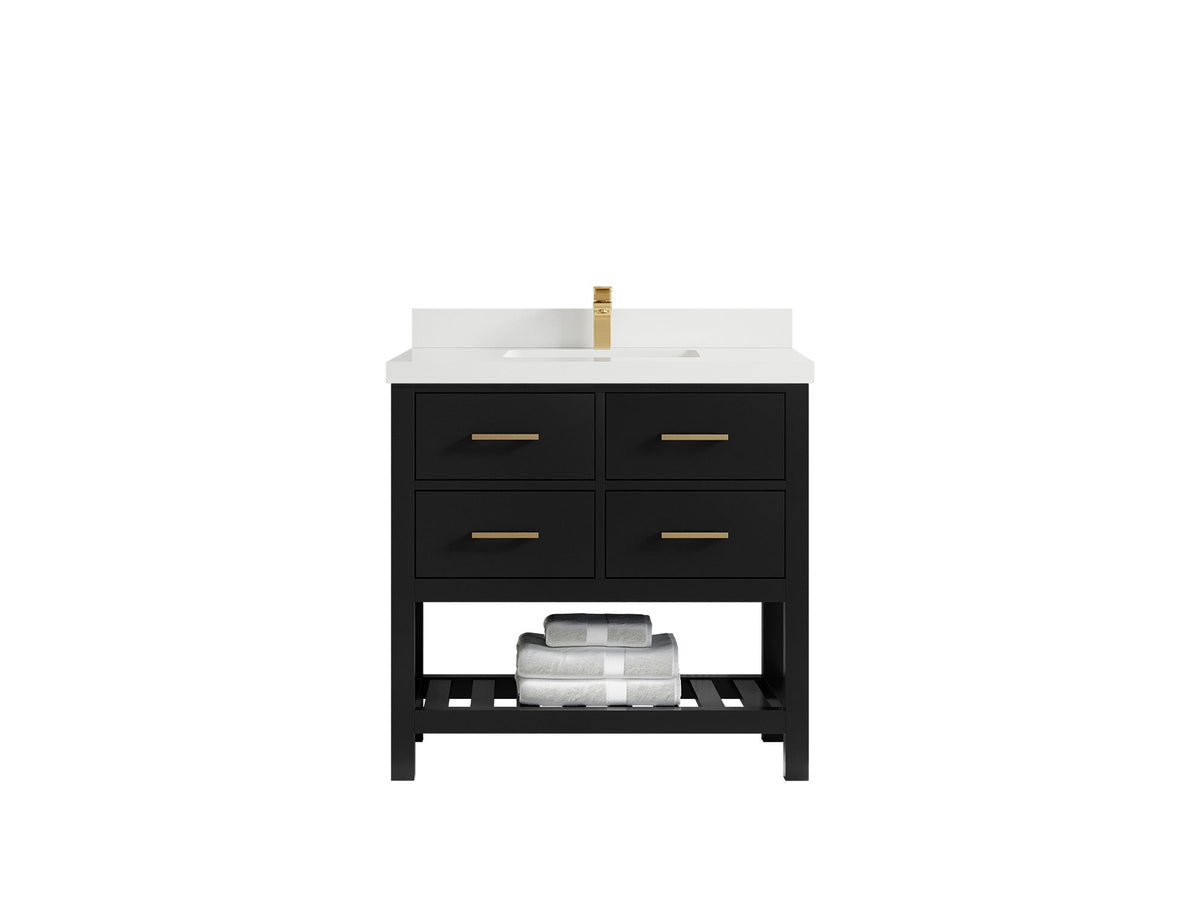 Parker 36 in. W x 22 in. D Single Sink Bathroom Vanity - Willow Bath and Vanity