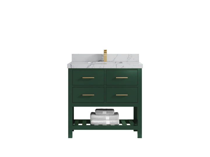 Parker 36 in. W x 22 in. D Single Sink Bathroom Vanity - photo 34